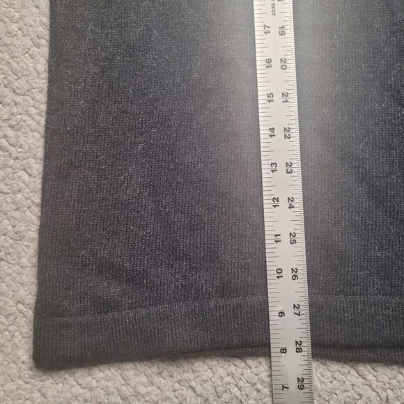 Banana Republic Sweater Mens Large Charcoal Gray Cashmere Luxury Blend Collared - Picture 9 of 10